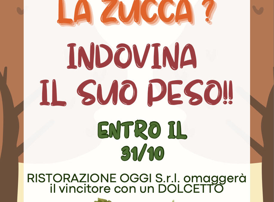 Quanto Pesa la Zucca?